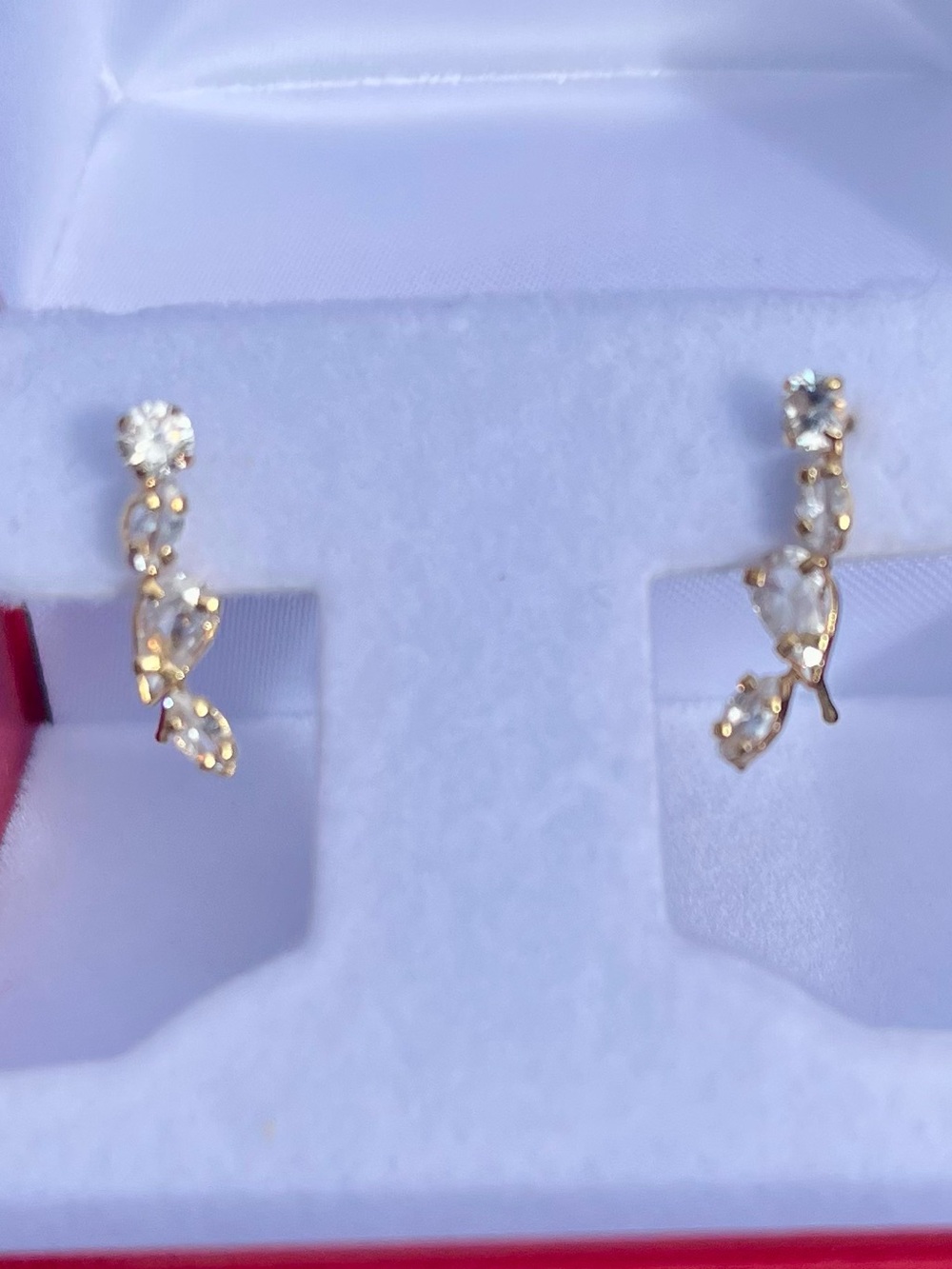 10k Gold Earrings ππ - Picture 4 of 5